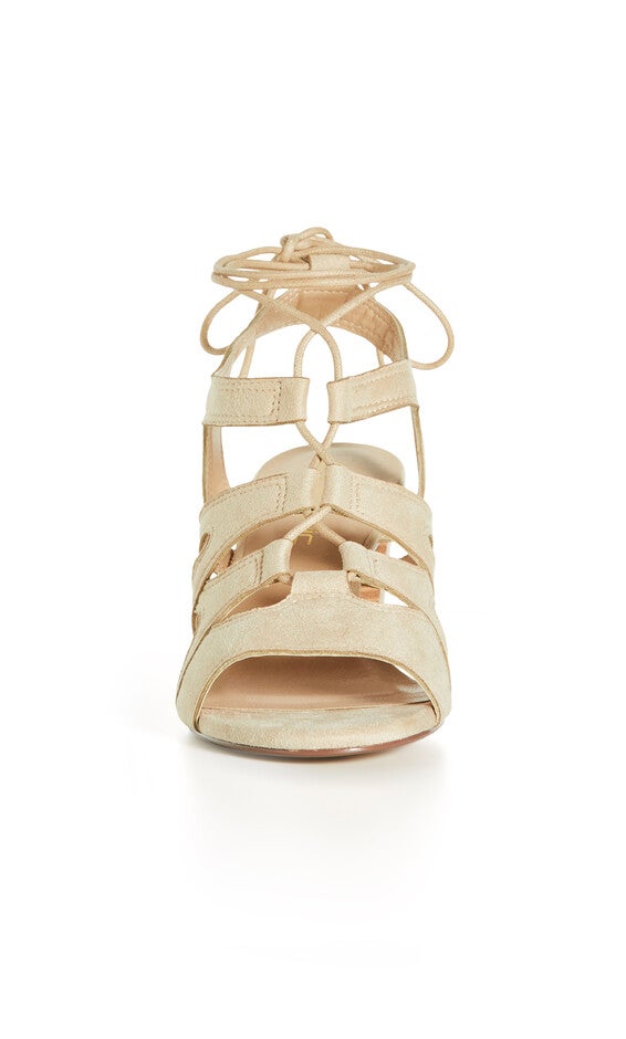 WIDE FIT Strap Lacey Heel - beige, BEIGE, alternate image number null