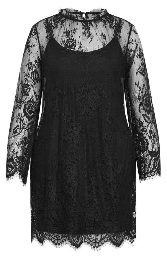 Micaela Dress - black, BLACK, alternate image number 2