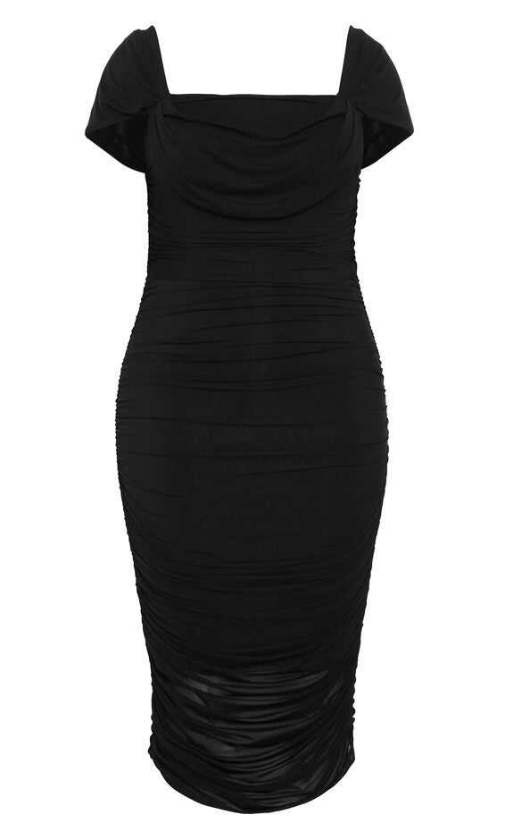 Alyssa Dress - black, BLACK, alternate image number null