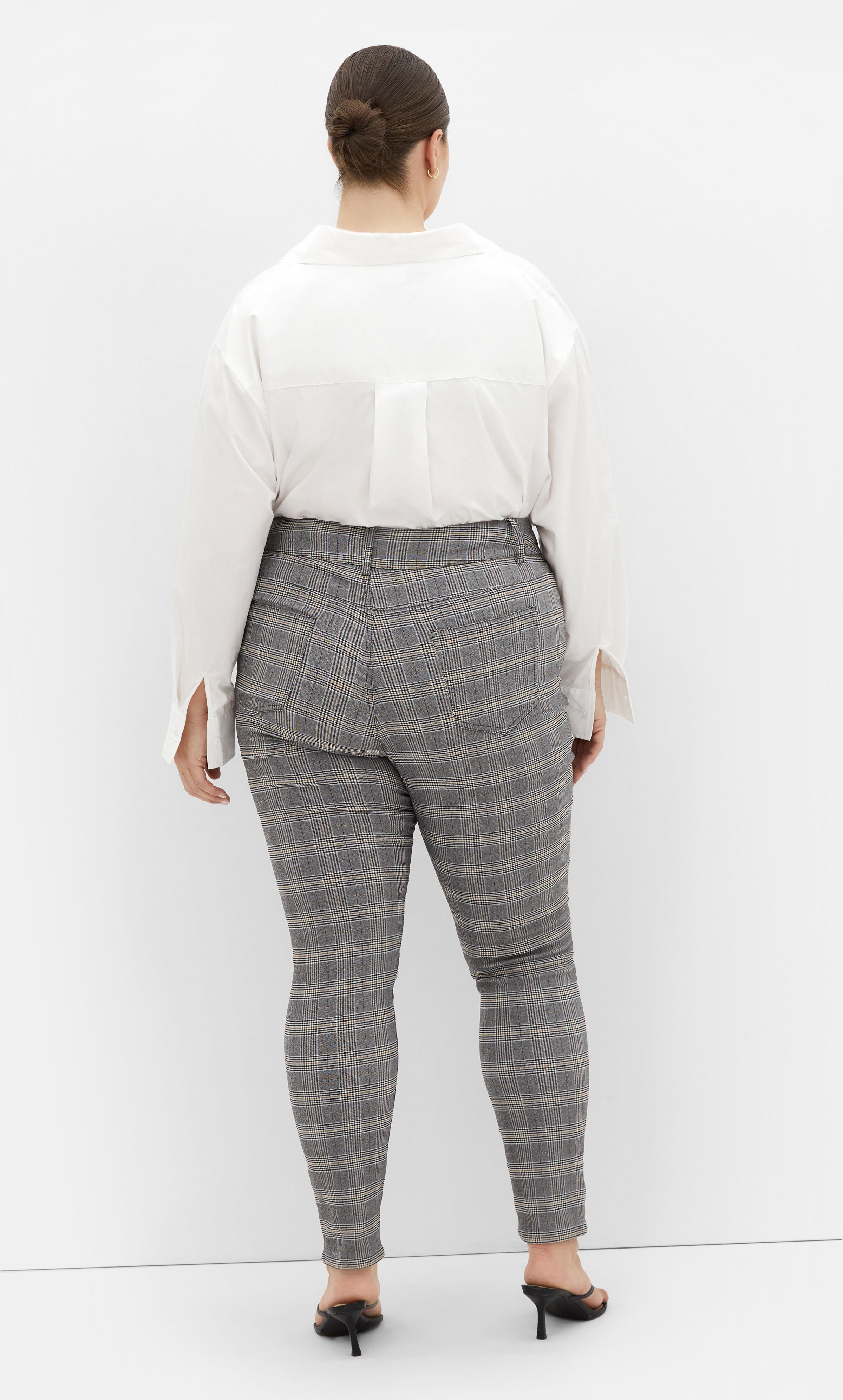 Bengaline Check Pant - multi, RED, alternate image number 1