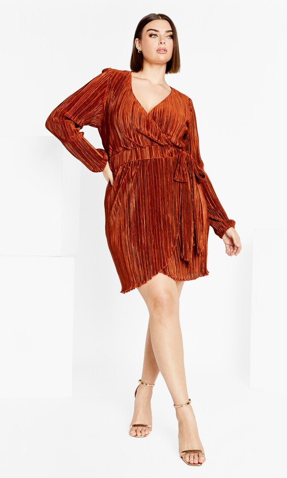 Macie Dress - gingerbread, GINGERBREAD, hi-res image number null