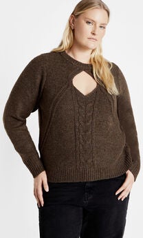 Plus Size Fashionable Knitwear