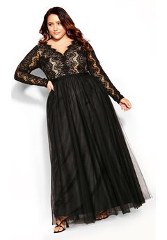 Rare Beauty Maxi Dress - black