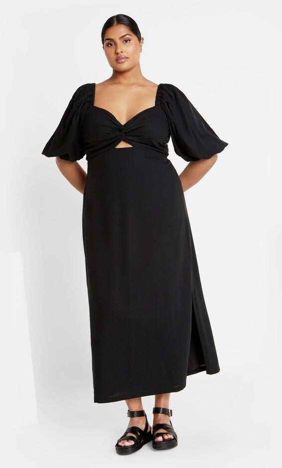 Nala Maxi Dress - black, BLACK, hi-res image number null