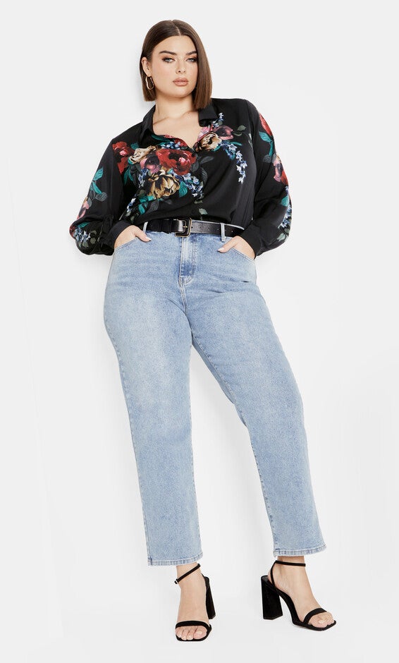 Phoebe Shirt - black, BLACK, alternate image number null