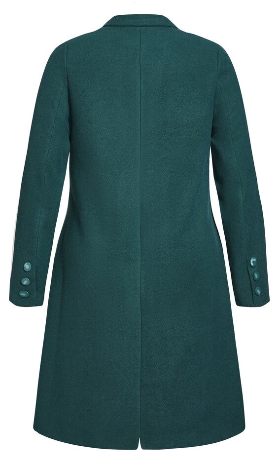 Effortless Chic Coat - emerald, GREEN, alternate image number null