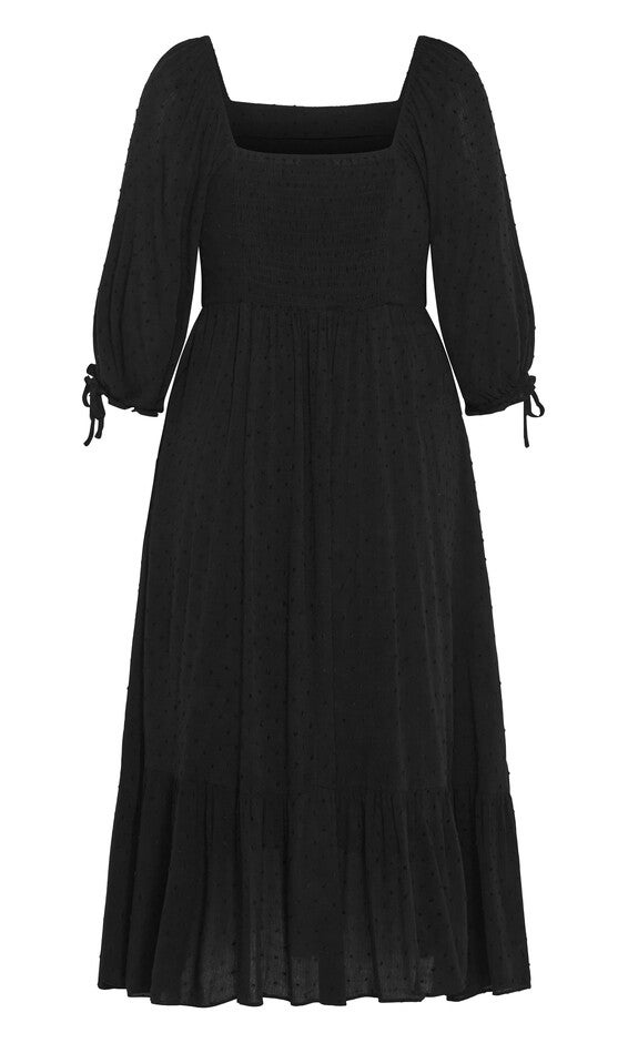 Ally Dress - black, BLACK, alternate image number 5