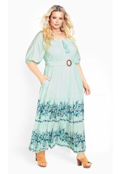 Angel Tiered Maxi Dress