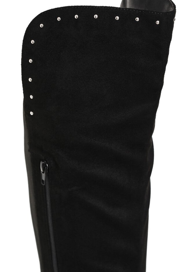 WIDE FIT Cali Knee Boot - black, BLACK, alternate image number null