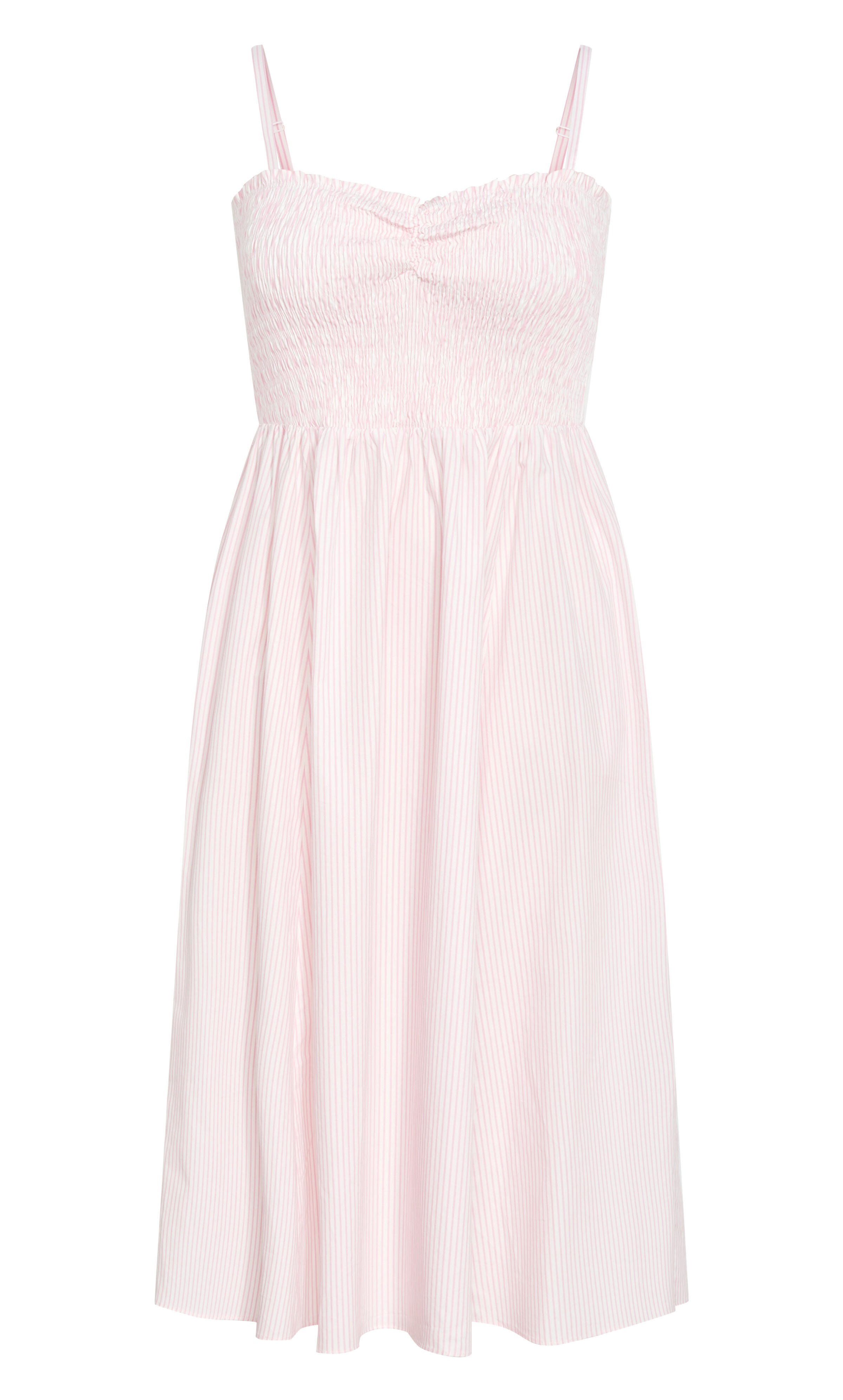 Vacation Maxi Dress - pink stripe, PINK, alternate image number 3