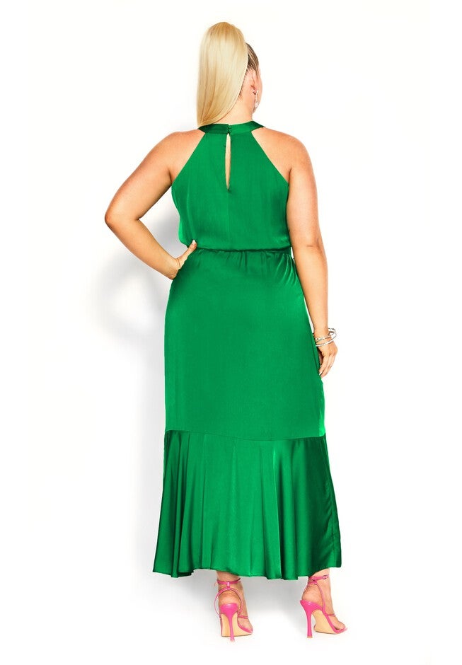 Adelina Maxi Dress - greenstone, GREEN, alternate image number null