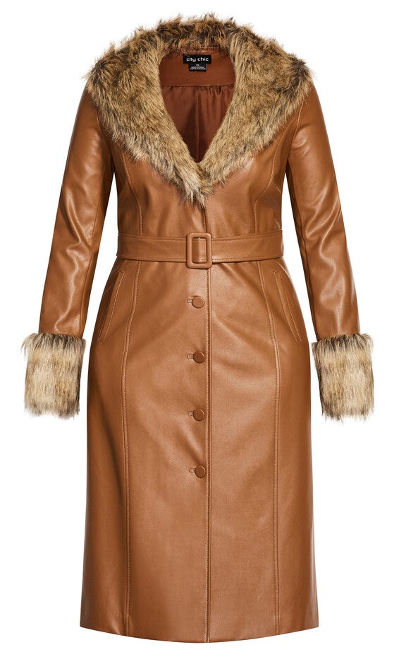 Spanish Romance Coat - copper, BROWN, alternate image number null