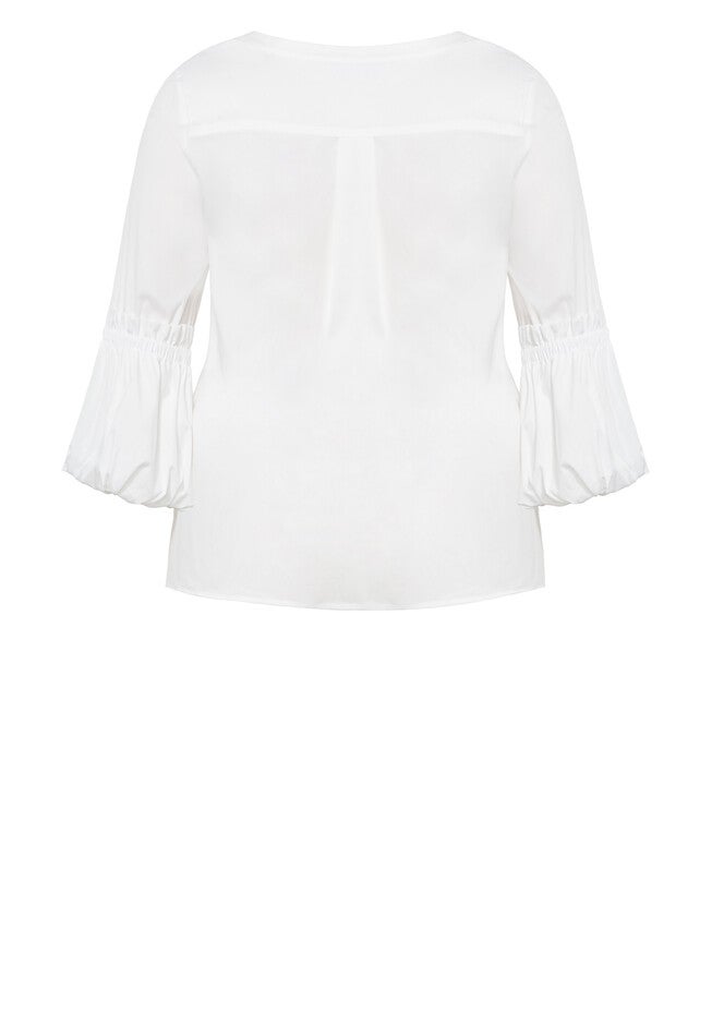 Eliza Blouse, WHITE, alternate image number 6