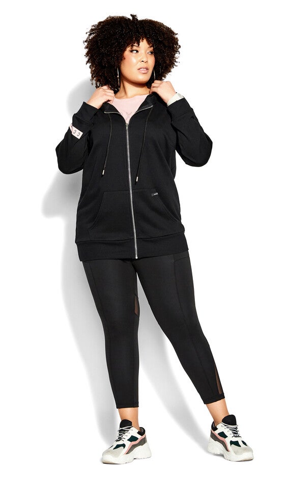 Emery Hoodie - black, BLACK, alternate image number 3