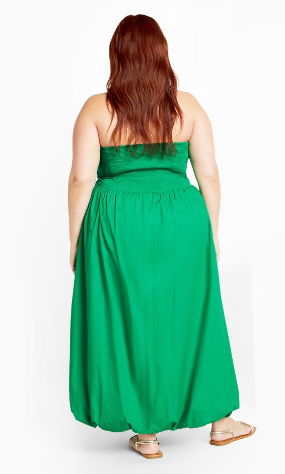 Alina Maxi Dress - bright green, GREEN, alternate image number null