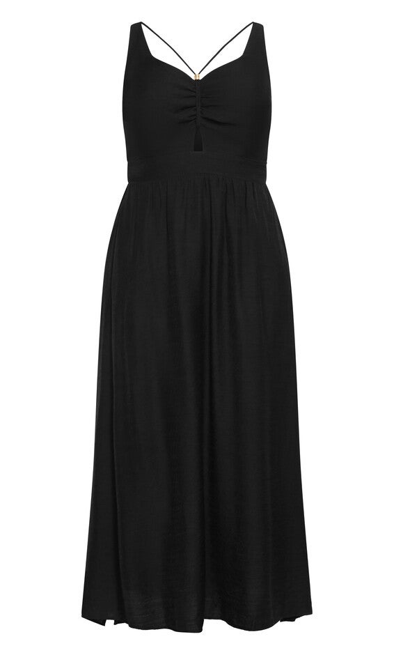 Iman Dress - black, BLACK, alternate image number 3