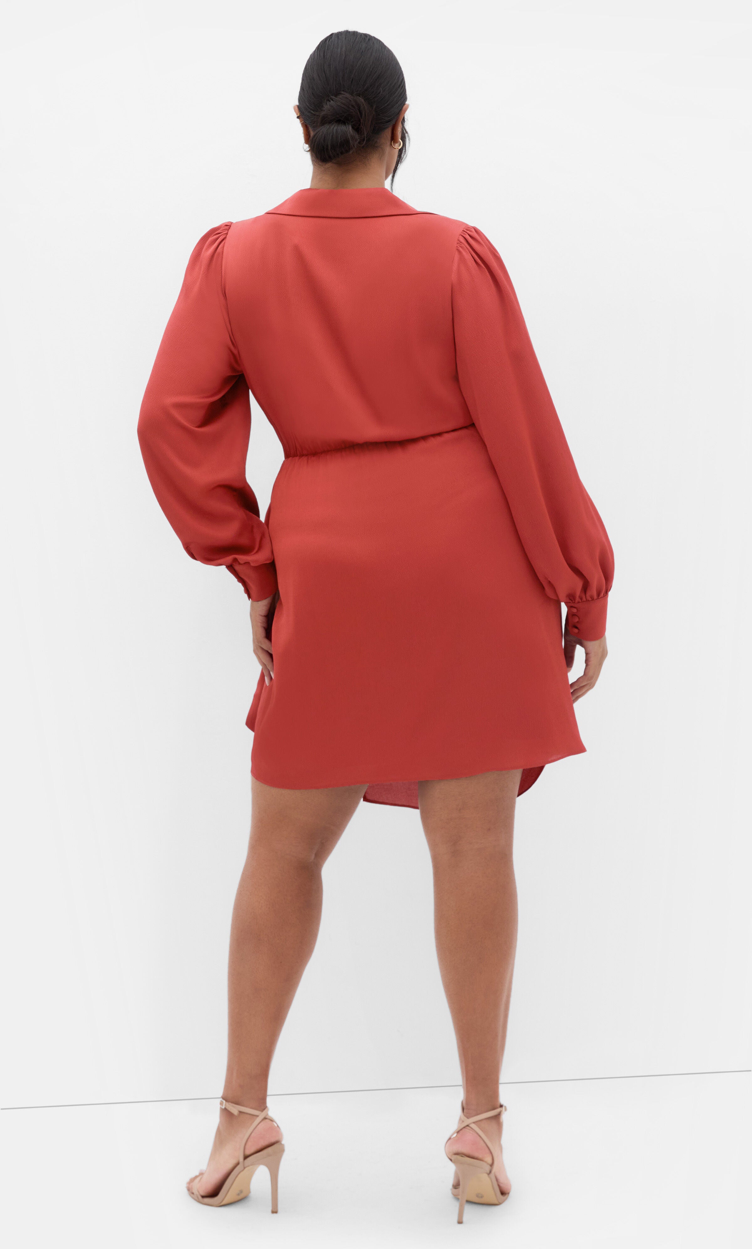 Genevieve Dress, BROWN, alternate image number 1
