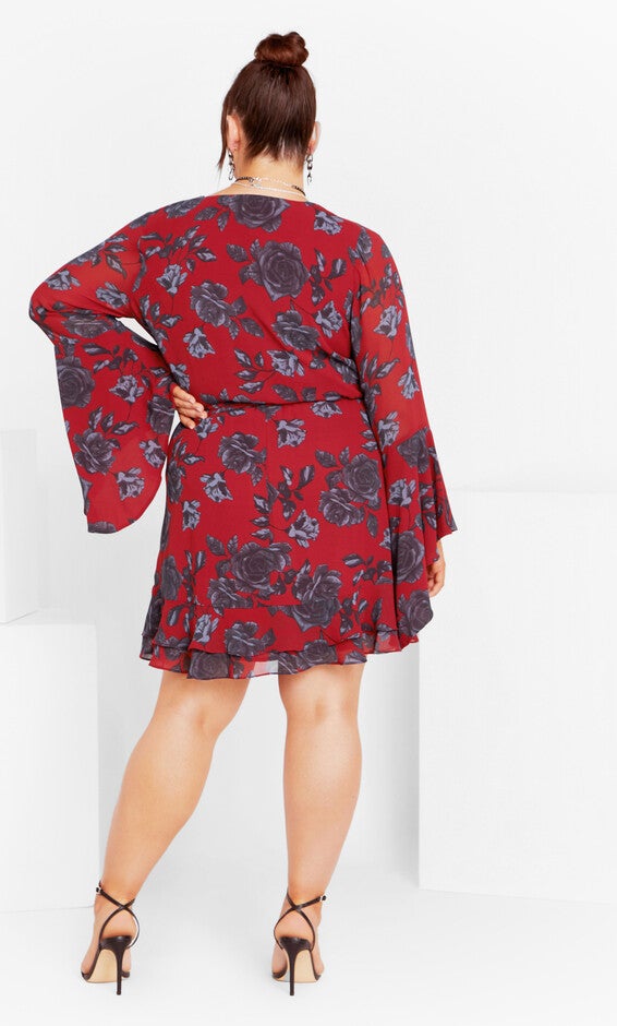 Ariarne Dress - red rose, RED, alternate image number null