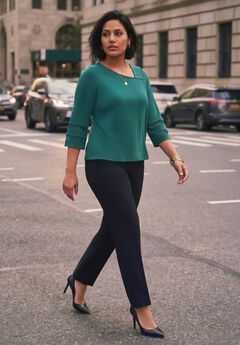 Sheer Bell Sleeve Tunic