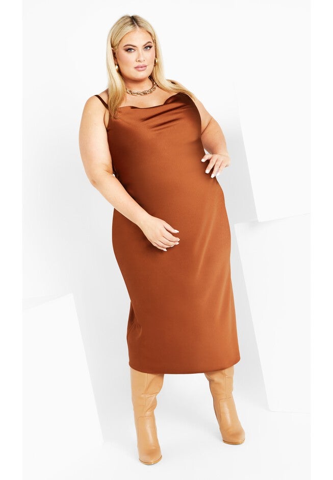 Alani Dress - toffee, BROWN, hi-res image number null