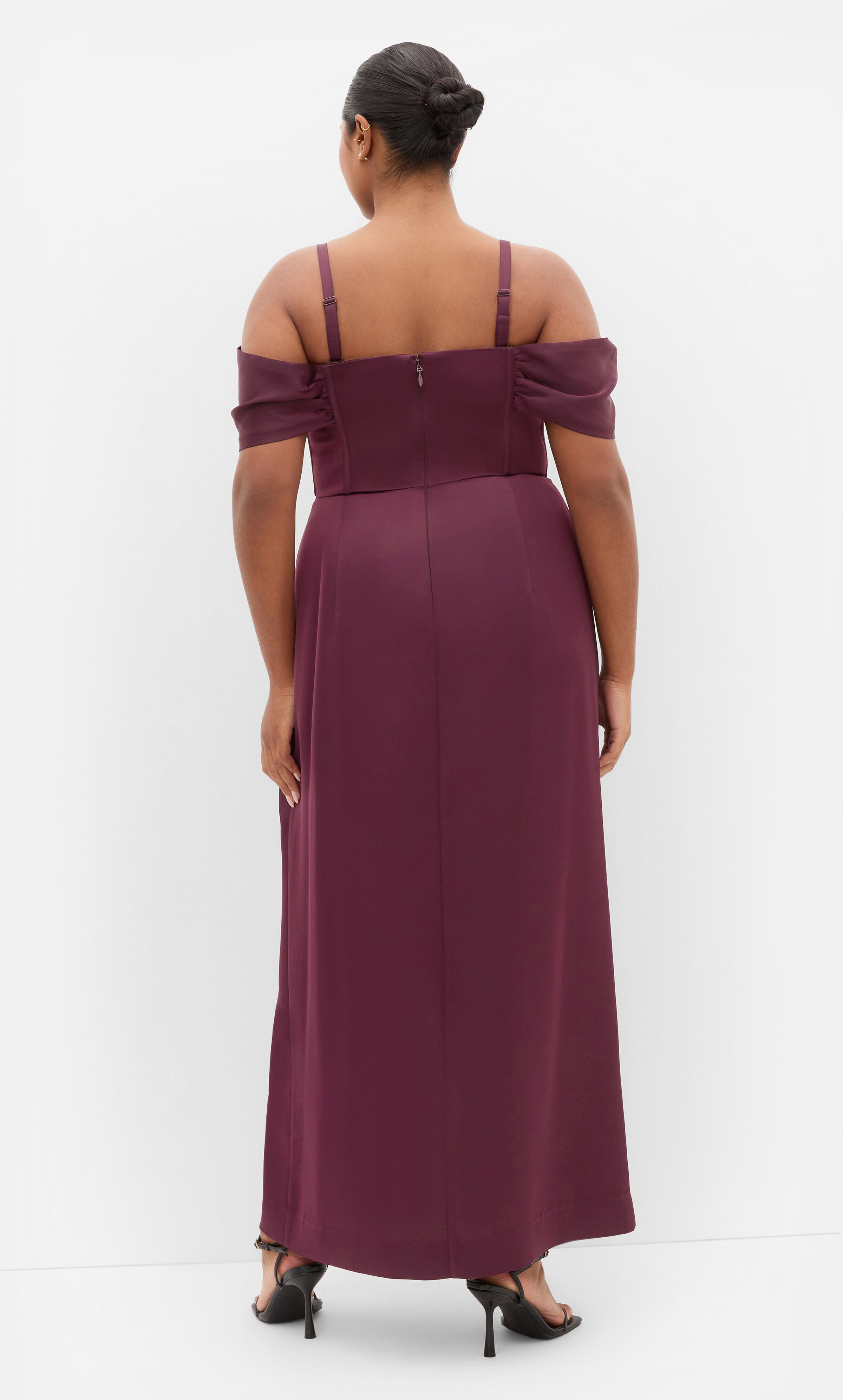 Forbidden Love Maxi Dress - mulberry, PURPLE, alternate image number 2