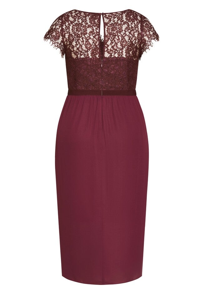 Chelsea Dress - bordeaux, RED, alternate image number null