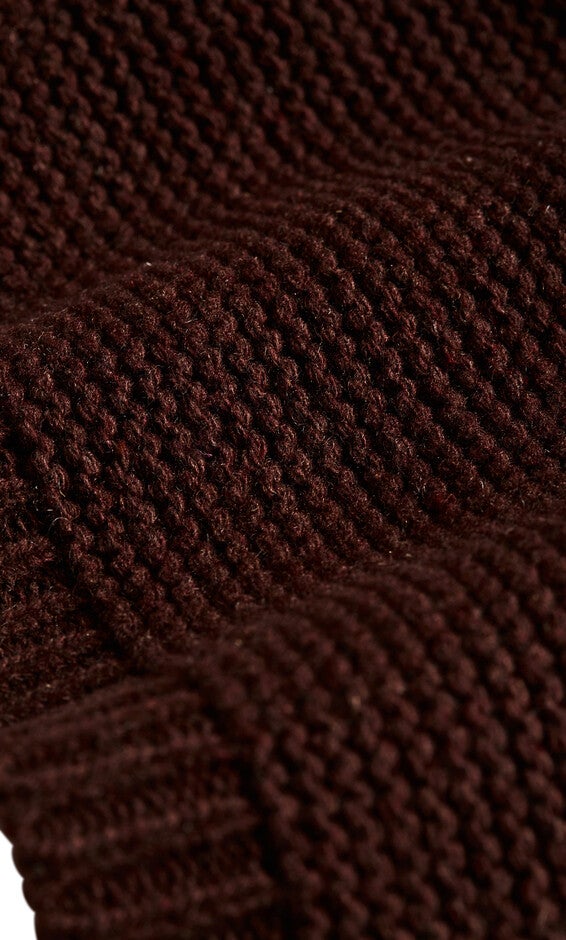 Knit Set Dress - bitter chocolate, BITTER CHOCOLATE, alternate image number 5