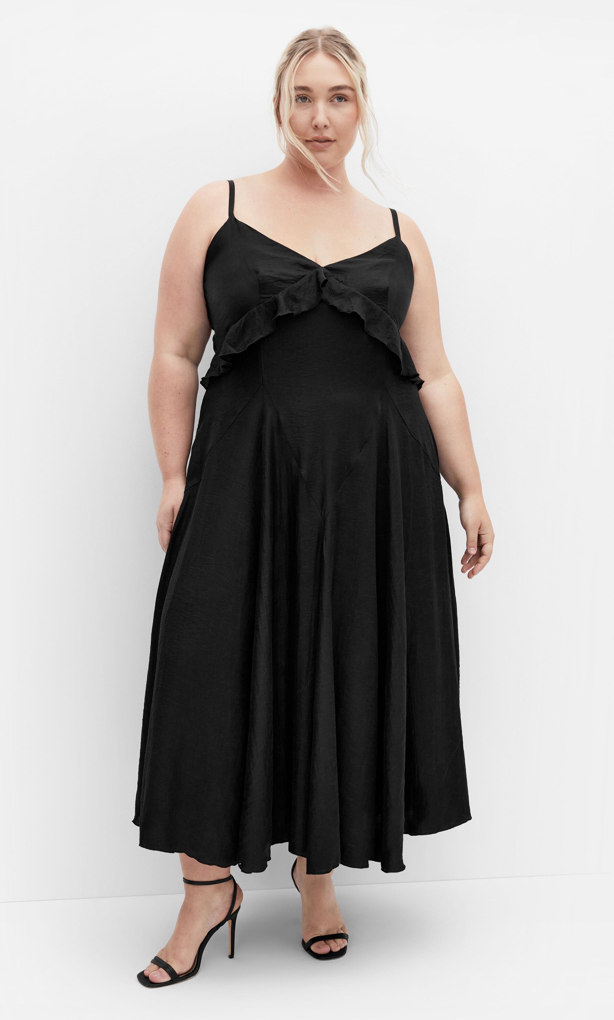 Clara Maxi Dress, BLACK, hi-res image number 0