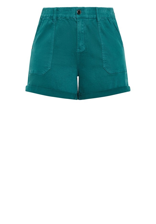 Holiday Denim Short - harbor blue, BLUE, alternate image number null