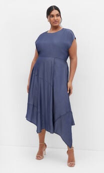 Hampstead Dress - dark denim