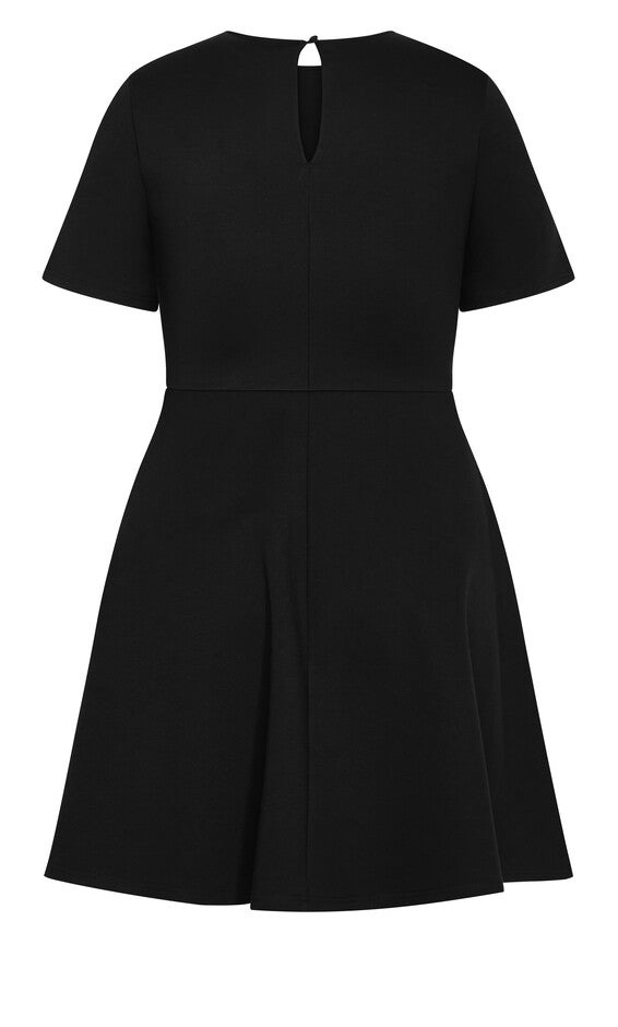 Cariline Dress - black, BLACK, alternate image number null