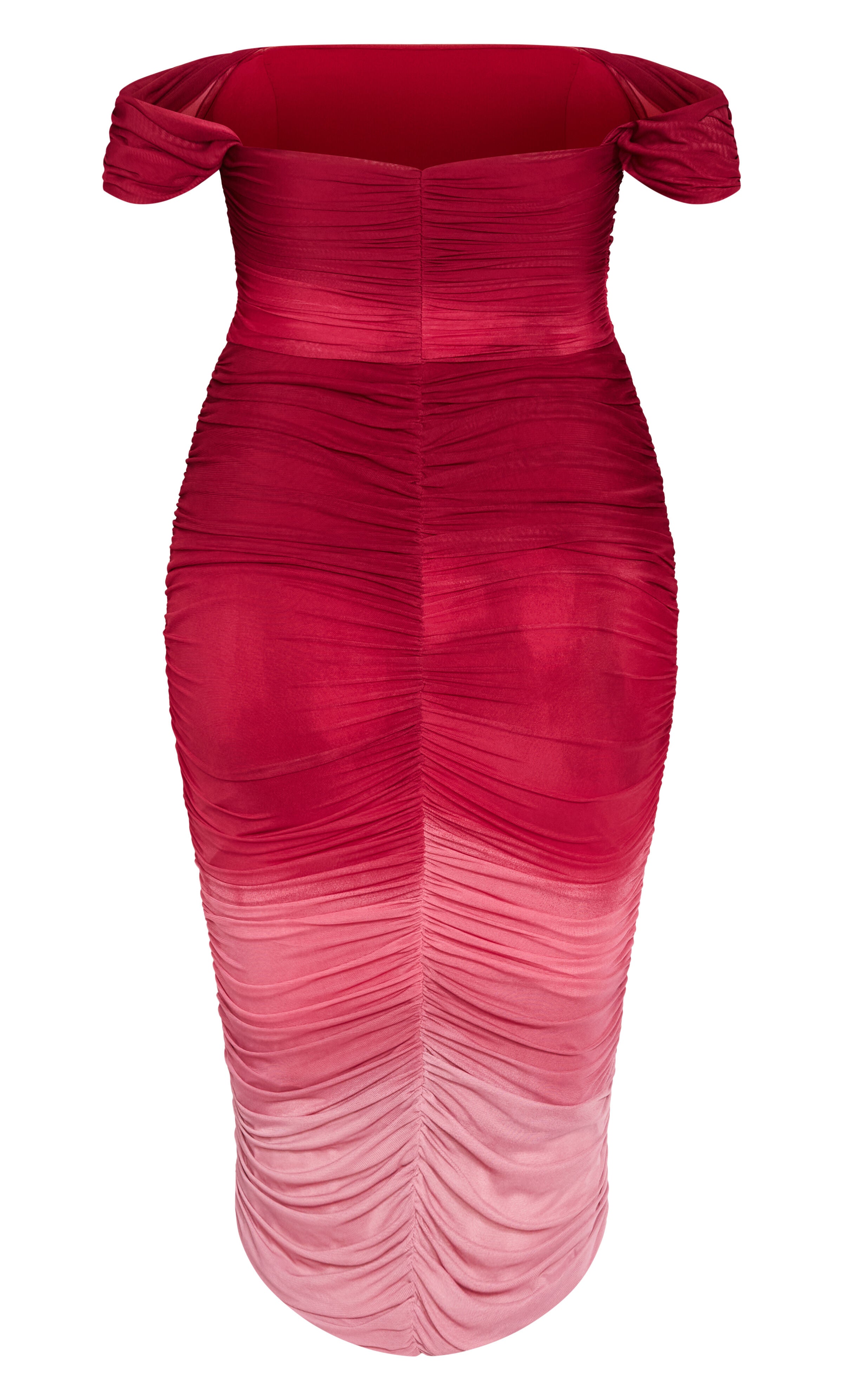 Alyssa Print Maxi Dress - ruby, RED, alternate image number 4