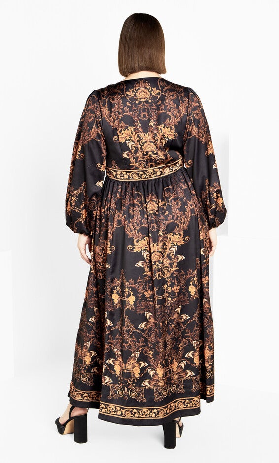 Ivanna Maxi Dress - gold, YELLOW, alternate image number 3