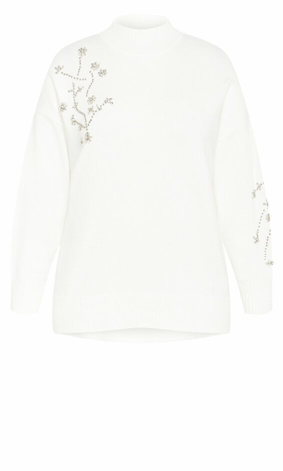 Maddison Sweater - ivory, IVORY, alternate image number 3