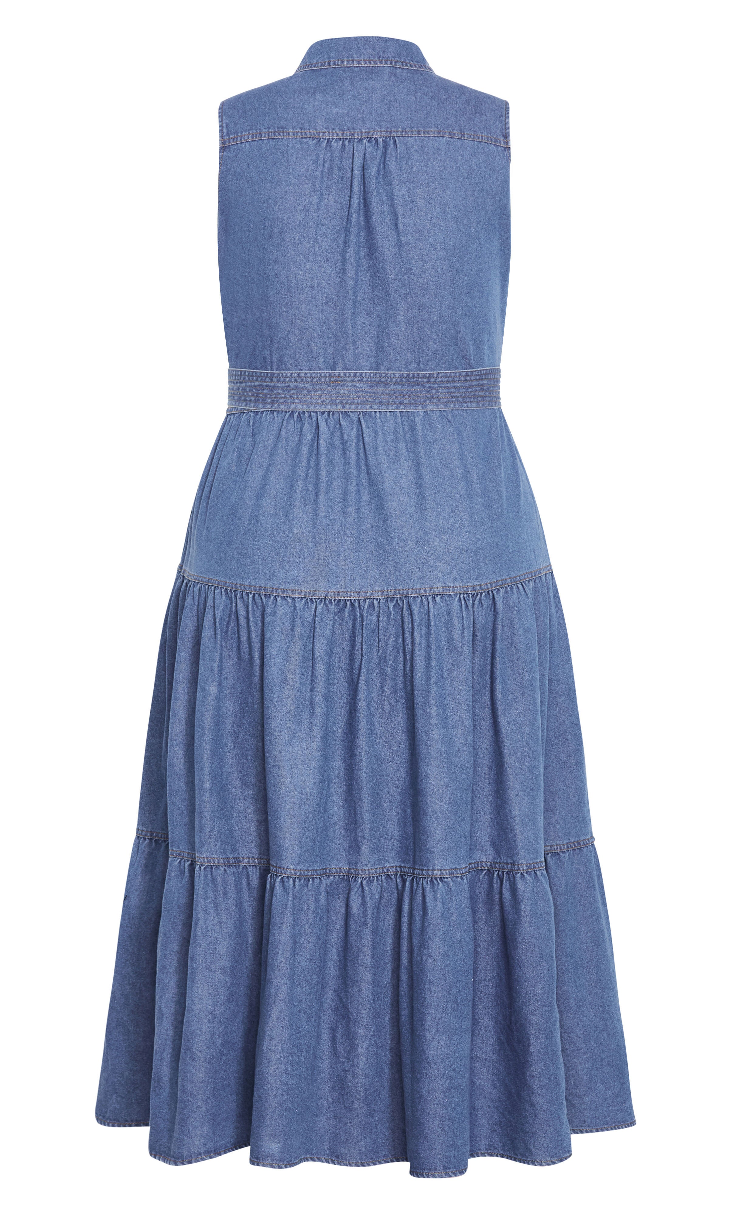 Raya Maxi Dress - light denim, BLUE, alternate image number 5