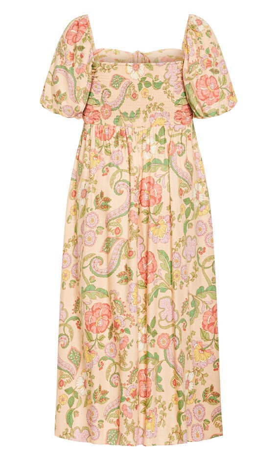 Ellea Maxi Dress - bellini, BEIGE, alternate image number 4