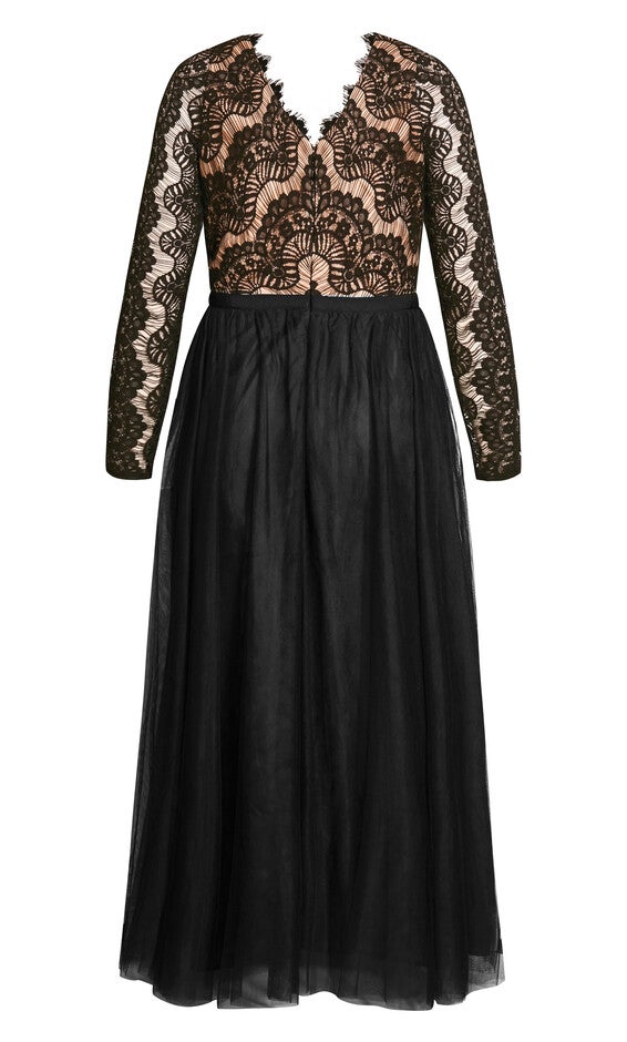 Rare Beauty Maxi Dress - black, BLACK, alternate image number 5