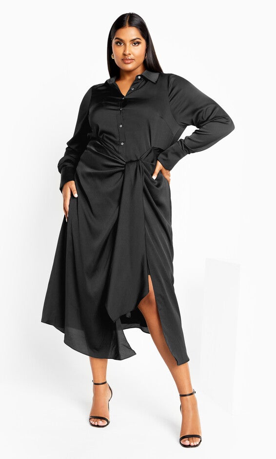 Alena Dress - black, BLACK, alternate image number null