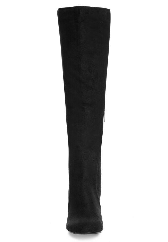 WIDE FIT Perry Knee High Boot - black, BLACK, alternate image number null