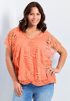 Plus Size Linen Tops