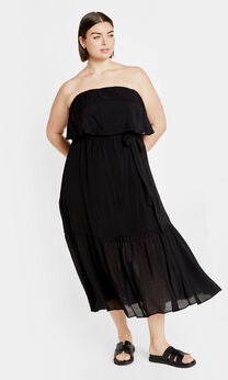 Pia Maxi Dress - black