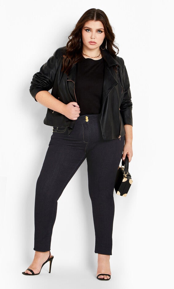 Harley Zip Me Skinny Jean - indigo, INDIGO, hi-res image number null