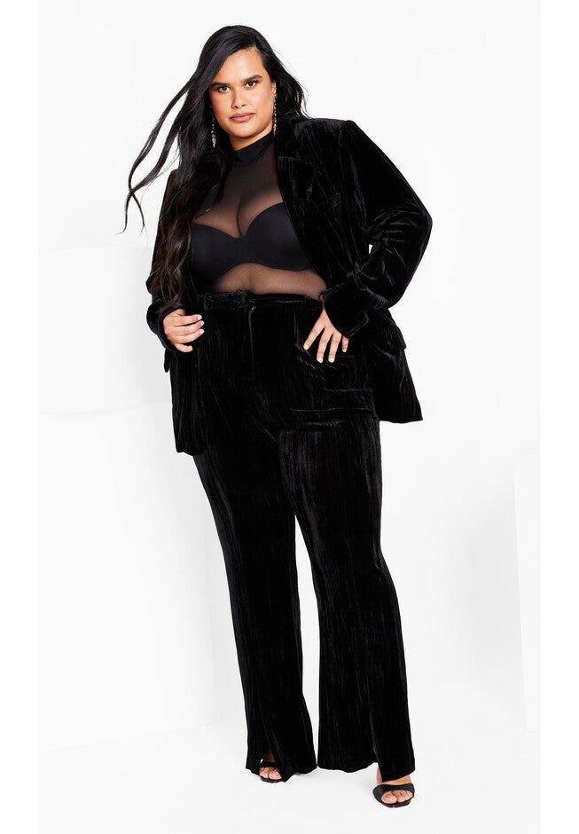 Crushed Jacket - black, BLACK, on-hover image number 1