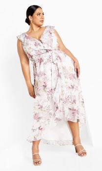 Ella Jane Maxi Dress - white