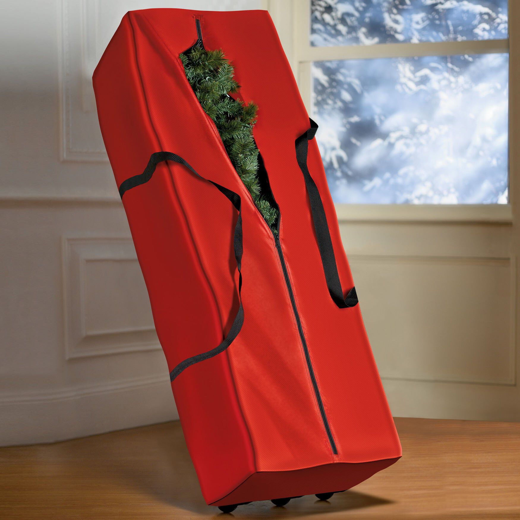 Rolling Christmas Tree Duffel