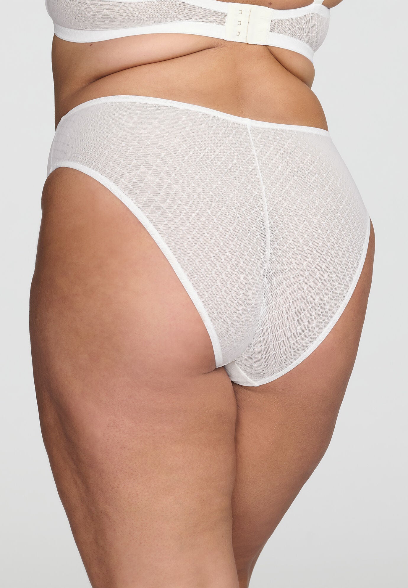 The Highwaist - Trellis Lace, SALT, alternate image number 8