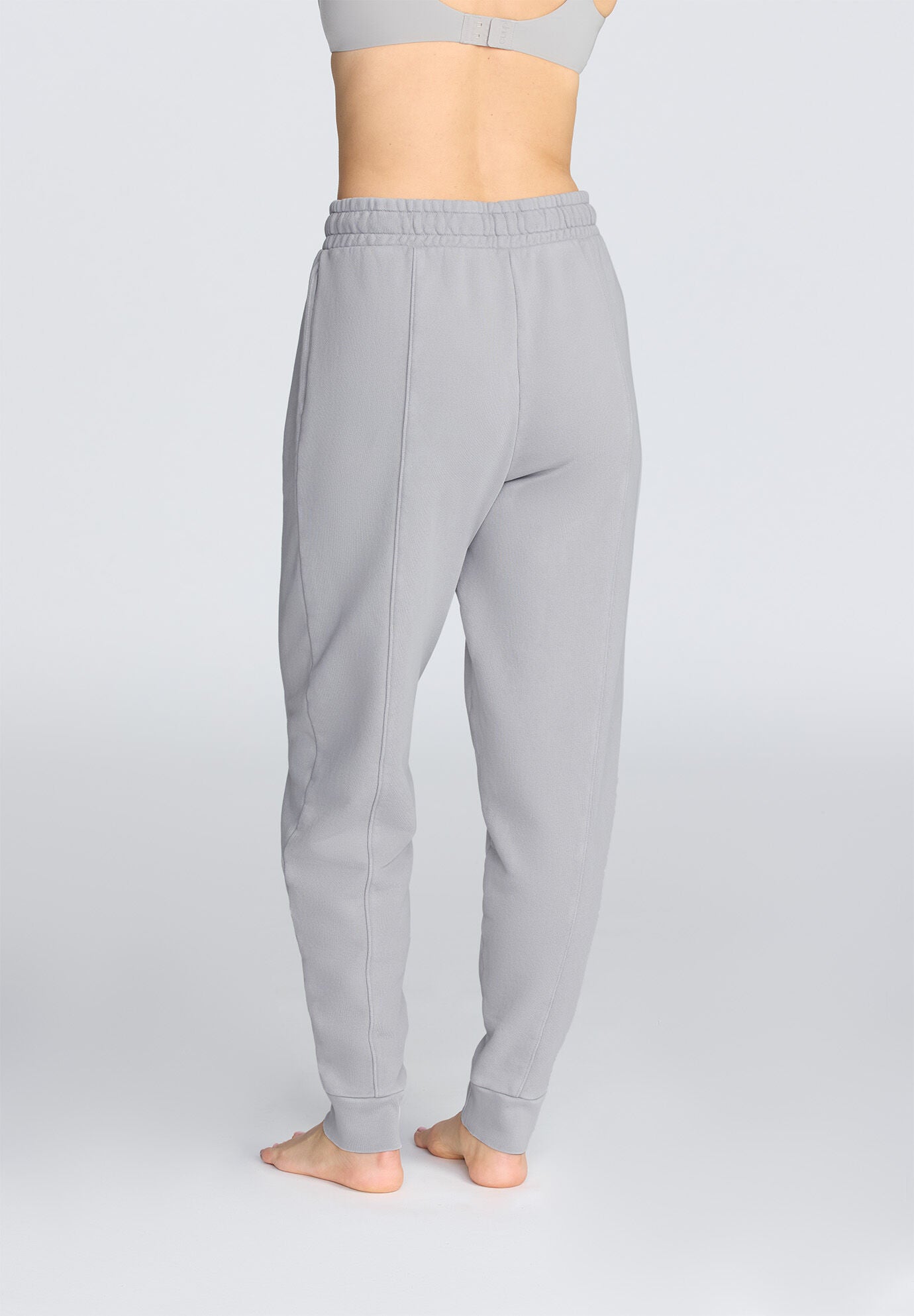 Relaxed Jogger- French Terry, DOVE, alternate image number 4