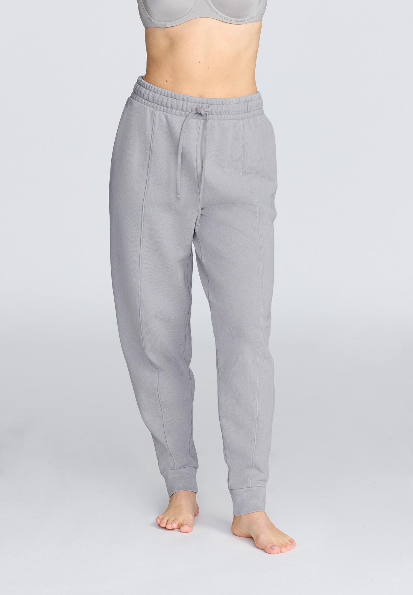 Relaxed Jogger- French Terry, DOVE, alternate image number 2