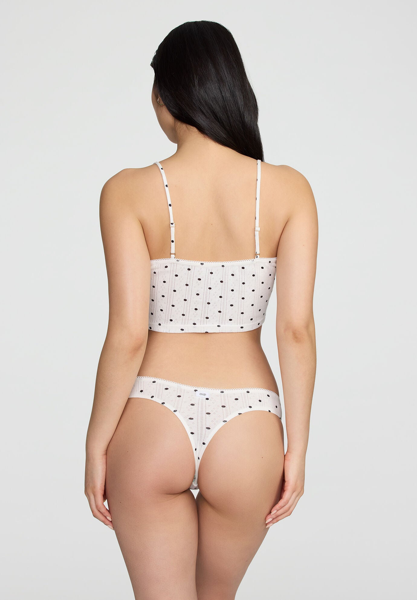 The Tank- Pointelle, SALT POLKA DOT, alternate image number 4