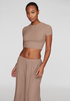 The Baby Tee - Modal Silk Rib